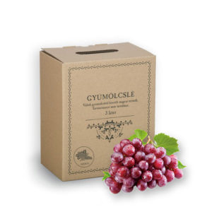 Must – Vörös Szőlő lé – 100% – 3 liter